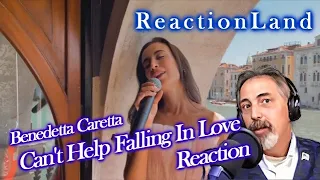 ReactionLand Benedetta Caretta - Can't help Falling In Love - Reaction