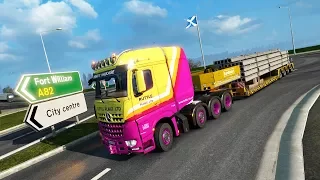 Euro Truck Simulator 2 - Orkney Islands to Poland [ProMods V2.2] - Timelapse #99