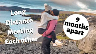 Long Distance Couple Meeting In Iceland After 9 Months Apart!