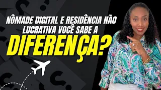 Diferenças entre Nômade digital e Residência não lucrativa na Espanha #nomadesdigitais