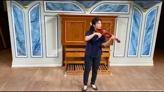 J.J.Vilsmayr : Partita VI for solo violin - Minori Deguhi