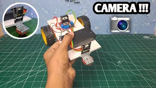 💥DIY camera robot car making 🤯🤩@SwastikElectronics