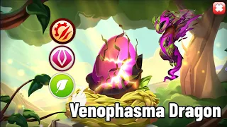 Hatched Venophasma Dragon | Opened 290 Tyrant Plant Tickets | Dragon Mania Legends