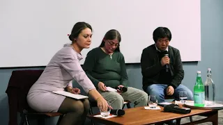 Wang Bing, conversation avec Anne Kerlan à la Galerie Chantel Crousel, Paris (2018). Partie 1.