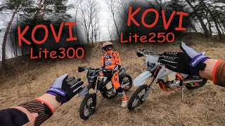 Порівняння KOVI Lite 300 та KOVI Lite 250, обмінялися мотоциклами | Епізод №7