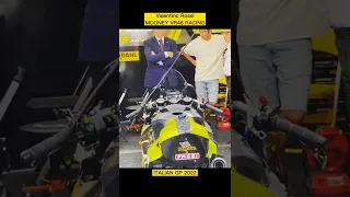 Valentino Rossi In The Paddock | Mooney VR46 Racing Team #ItalianGP 2022