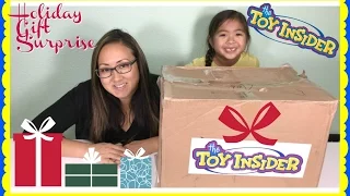 Surprise Gift From The TOY INSIDER's 2016 Holiday Gift Guide UNBOXING