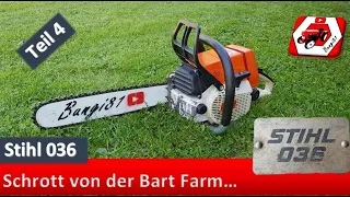 Stihl 036 - Teileträger von der @BartFarm bekommt ein neues Leben | Teil 4