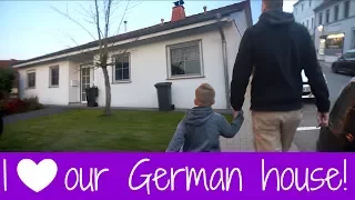 SEEING OUR GERMAN HOUSE FOR THE FIRST TIME