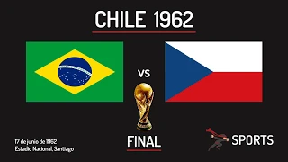 Brasil 3 x 1 Checoslovaquia ● 1962 World Cup Final Extended Goals & Highlights HD ● Final Chile 1962