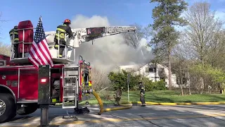 Crystal Lake (IL) Fire Rescue Box Alarm House Fire (4/21/23)