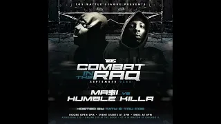 Humble Killa VS Masi | Hosted By Tru Foe & Taty | T.O.S Battle League