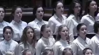 Лена Протасова Хор в БЗК И.Бах-Ш.Гуно "Ave Maria"