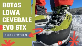 A prueba: Botas Lowa Cevedale Evo GTX