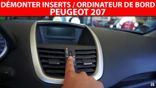 Changer les inserts ainsi que l'ordinateur de bord de la Peugeot 207