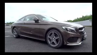 2016 Mercedes-Benz C 200 Coupe AMG Line Start-Up and Full Vehicle Tour