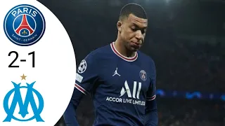 PSG Vs Marseille 2-1 Extended Highlight & All Goals 2022 HD