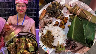 Veg Food Heaven in Assam🤩🤩 असम का शाकाहारी खाना😳😳 Sepon Rongali Bihu Sanmilon | Indian Street Food