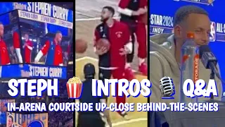 All-Star crowd cheers for Steph Curry louder than others + postgame podium interview