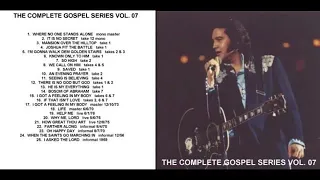 ELVIS - THE COMPLET GOSPEL VOL 7.