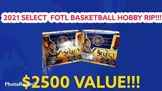 2020-21 Select Basketball FOTL Hobby Two Box Rip!!!
