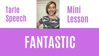 How to Pronounce FANTASTIC - Quick English Pronunciation Mini Lesson