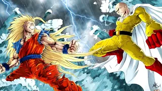 Goku VS Saitama POWER LEVELS , AH Topmedia