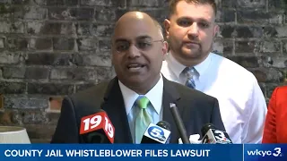 WATCH | Cuyahoga County Jail whistleblower files lawsuit