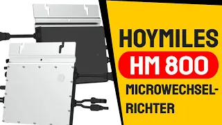 Hoymiles HM 800 Microwechselrichter für bis zu 2 PV Module mit Begrenzung 600 Watt
