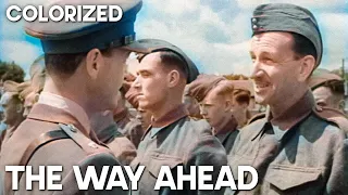 The Way Ahead | COLORIZED | David Niven | Old Drama Movie | Full Movie