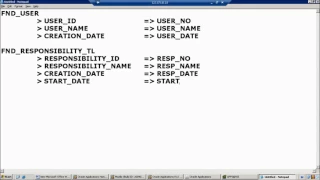 User & Responsibility Details Report in ORACLE APPS R12 | Class 3