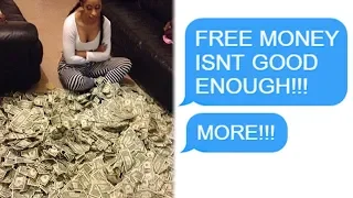 r/Choosingbeggars "FREE MONEY ISN'T GOOD ENOUGH!" Funny Reddit Posts