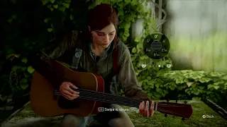 Playing The Batman Theme (2022) on guitar in The Last of Us™ Part II
