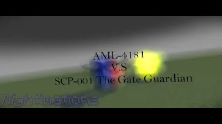 AML-4181 vs SCP-001 The Gate Guardian | Minecraft AML Foundation vs SCP Foundation Battle Animation