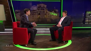 Christian Ehring im Gespräch mit Sigmar Gabriel (Thema: Partnerland Saudi-Arabien) | extra 3 | NDR