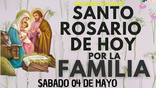 🙏📿ROSARIO POR LA FAMILIA HOY SABADO 04 DE MAYO▶︎ Oracion Catolica oficial ala Virgen María🙏💝