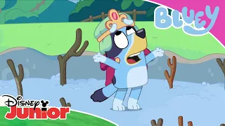 💙 Bruk fantasien | Bluey | Disney Junior Norge