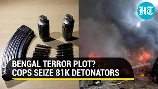 Bengal mayhem averted? 81,000 detonators seized from Birbhum; Terror angle being probed