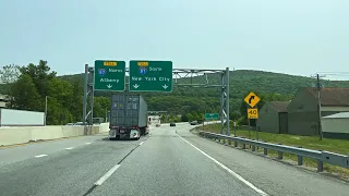 [4K DRIVE] Driving from HUDSON VALLEY New York to GOV MARIO M. CUOMO BRIDGE Tarrytown/Sleepy Hollow