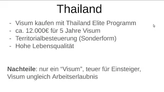 Staatenlos.ch: Wohnsitz Thailand