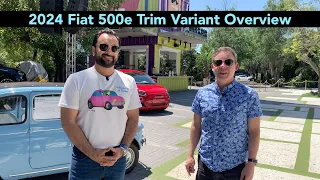 2024 Fiat 500e Red - Trim Variant Overview with Aamir Ahmed