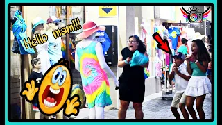 Mannequin Prank #4 🤣| Old woman SCREAM like a BABY😱 | They run away | Aruba Prank [ MUST WATCH ]