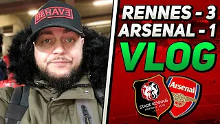 Rennes 3 v 1 Arsenal - That Performance Was Disgusting! - Matchday Vlog