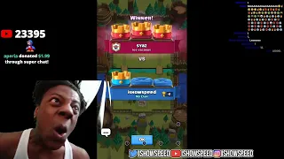 IShowSpeed Rages At Clash Royale😂