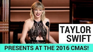 Taylor Swift Surprises Everyone at the 2016 CMAs! | Hollywire