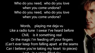 Duran Duran - Come Undone - HQ - Scroll lyrics "22"