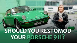 Restomod vs. Factory Original Porsche 911 - Clash of Classics at Mercedes-Benz World