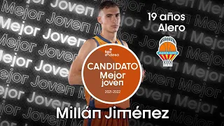MILLÁN JIMÉNEZ, Candidato Mejor Joven | Liga Endesa 2021-22