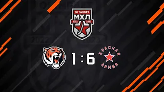 "Амурские Тигры" -  "Красная Армия" 1-6