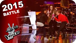 Sportfreunde Stiller - Kompliment (Nestor, Angelina, Jorena) | The Voice Kids 2015 | Battles | SAT.1
